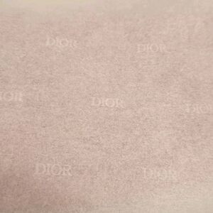 DIOR Boutique Tissue Paper Authentic Luxury Gift Dior Wrap Cream Tissue Paper